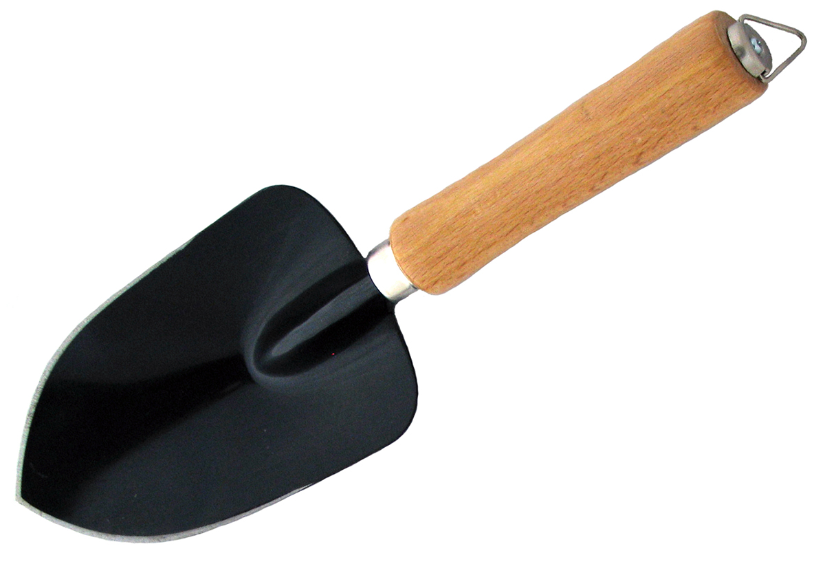 Sharpened Shovel with Broad Head